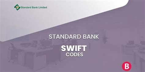 standard bank swift
